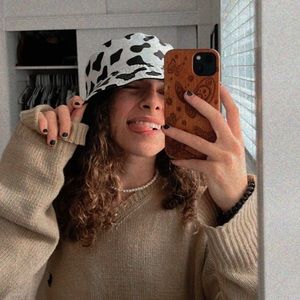 Cow Print Bucket Hat